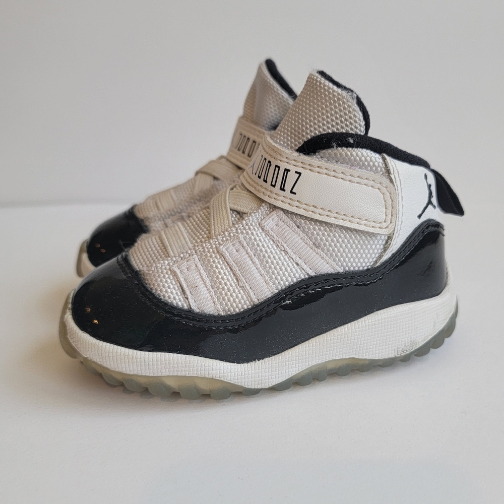 Air Jordan 11 Retro Concord 2018 378040-100 Toddler Baby Boy Shoe Size 5C